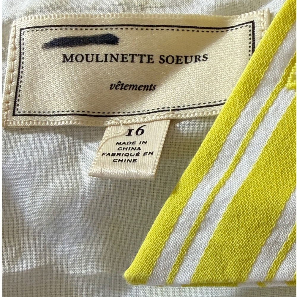🆕 ANTHROPOLOGIE MOULINETTE SOEURS Dandelion Glow Taylor Swift Dress EUC Size 14 - Picture 8 of 8
